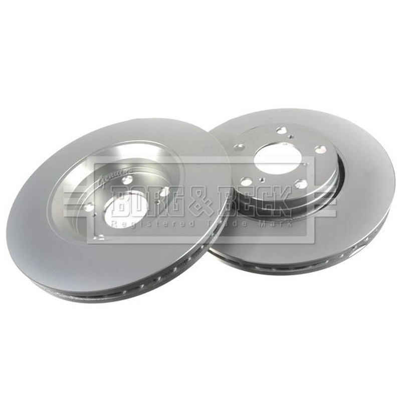 Borg & Beck 2 x Vented Front Brake Discs BBD4745