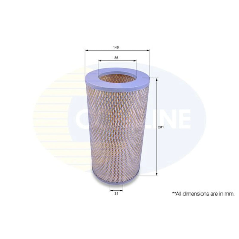 Comline Engine Air Filter CTY12040