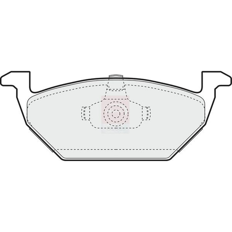 Apec Front Brake Pad Set PD3803