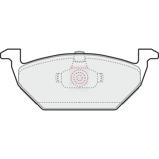 Apec Front Brake Pad Set PD3803