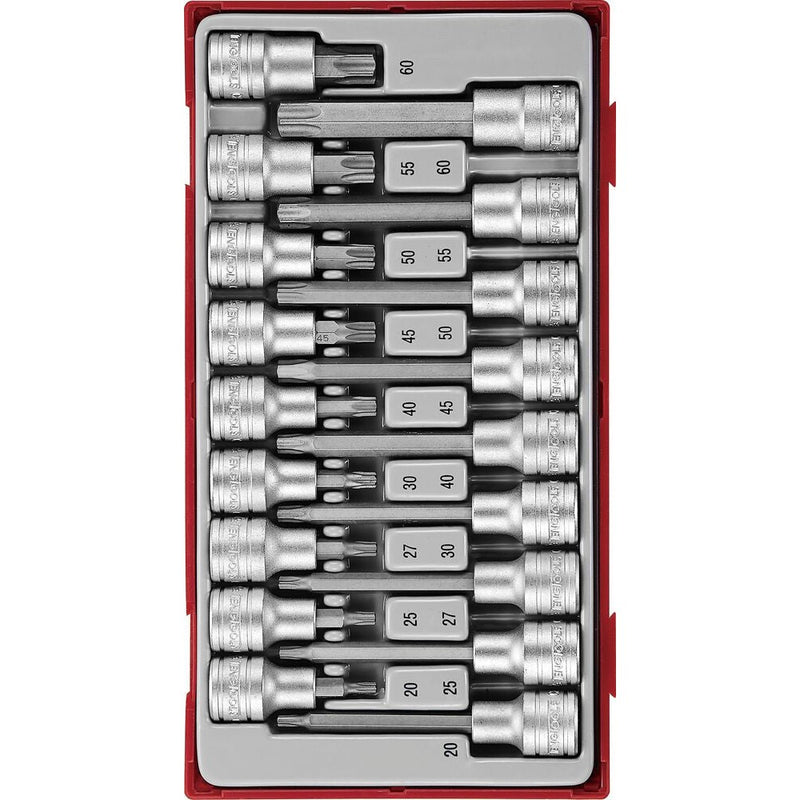 Teng Tools Bit Socket Set TT1 18 Pieces 1/2" Drive