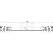 Apec Brake Hydraulic Hose Line Front HOS3472