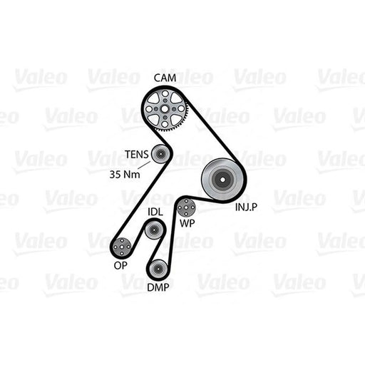 Valeo Timing Belt & Water Pump Kit 614647
