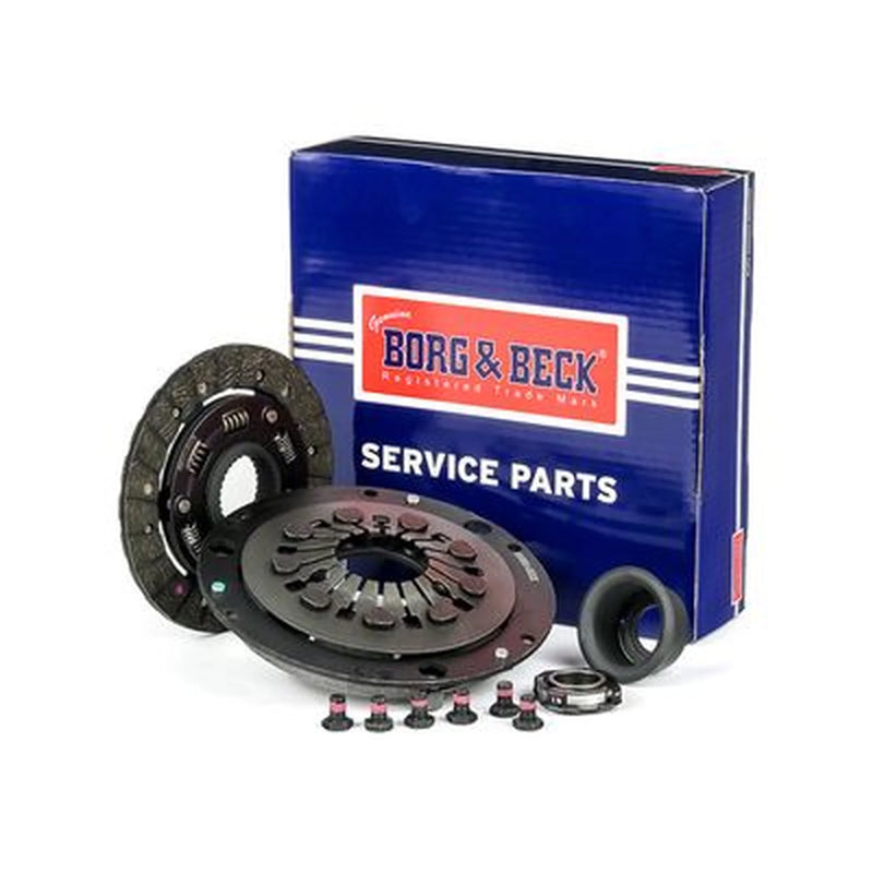 Borg & Beck Clutch Kit Set 3pc 190mm HK6604