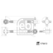 Febi Control/Trailing Arm Rear 175613