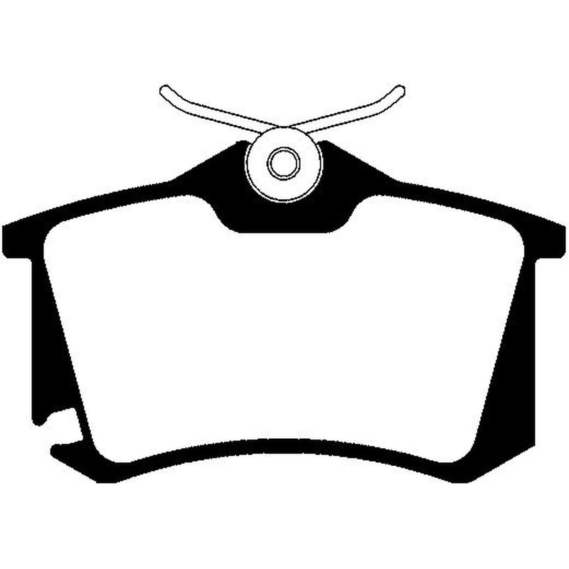 Abtex Rear Brake Pad Set PLU3896
