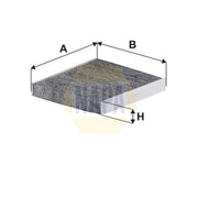 NAPA Cabin Air Filter (Pollen Filter) NFC4291