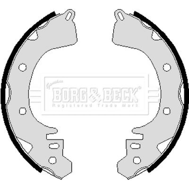 Borg & Beck Brake Shoe Set Axle Kit BBS6098