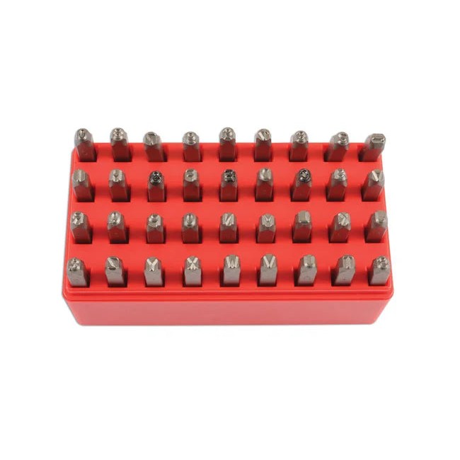 Laser Tools Letter and Number Punch Set - PL
