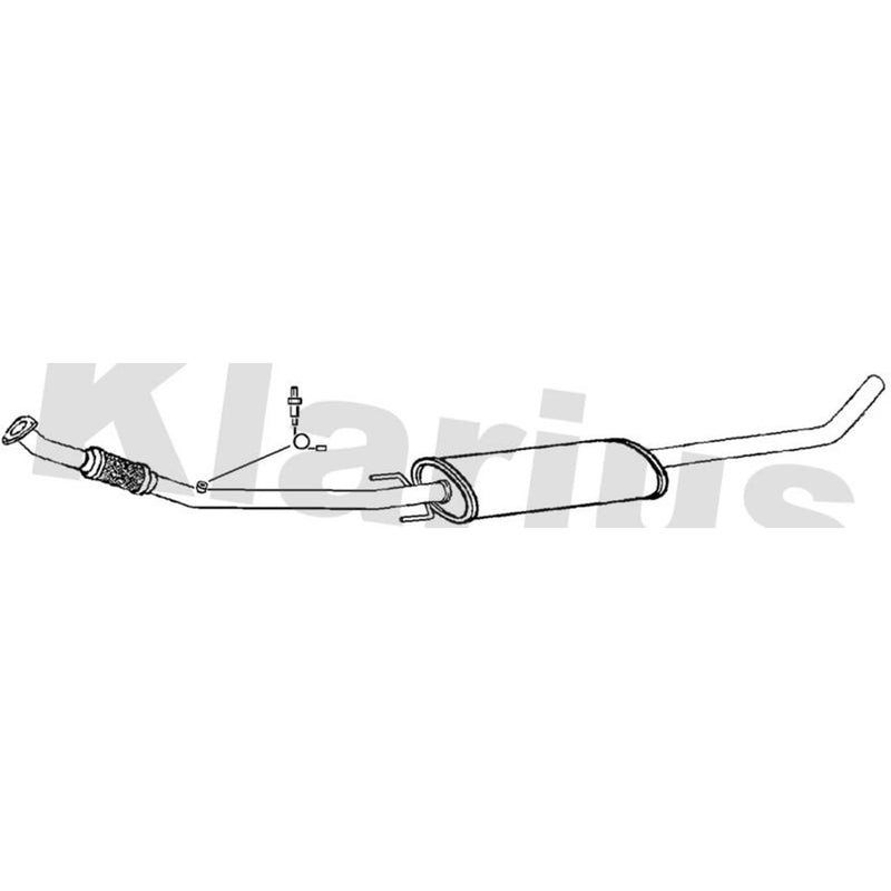 Klarius Box With Centre Pipe Centre GM781D