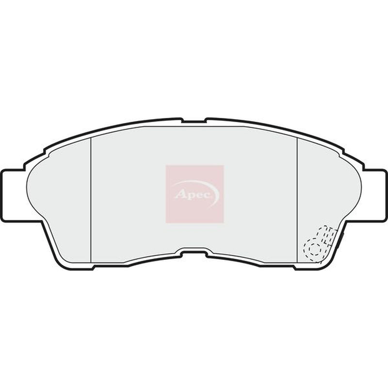 Apec Front Brake Pad Set PAD969