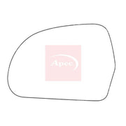 Apec Exterior Wing Mirror Glass Left AMS2087