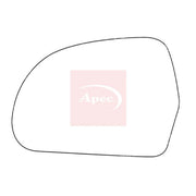 Apec Exterior Wing Mirror Glass Left AMS2087