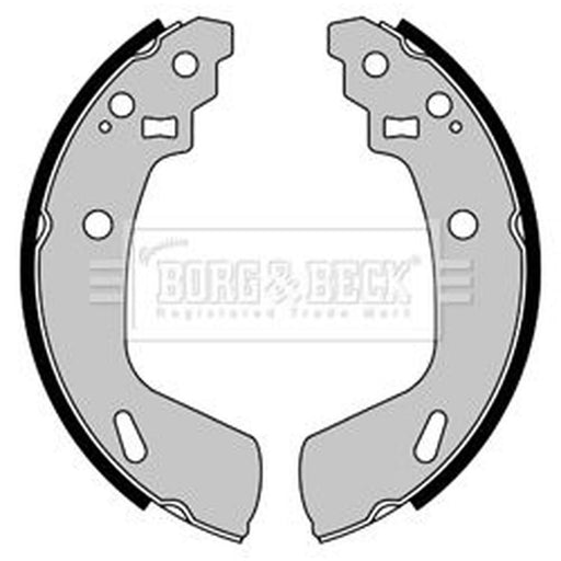 Borg & Beck Brake Shoe Set Axle Kit BBS6491