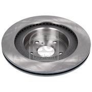 Febi 2 x Internally Vented Rear Brake Discs 179062