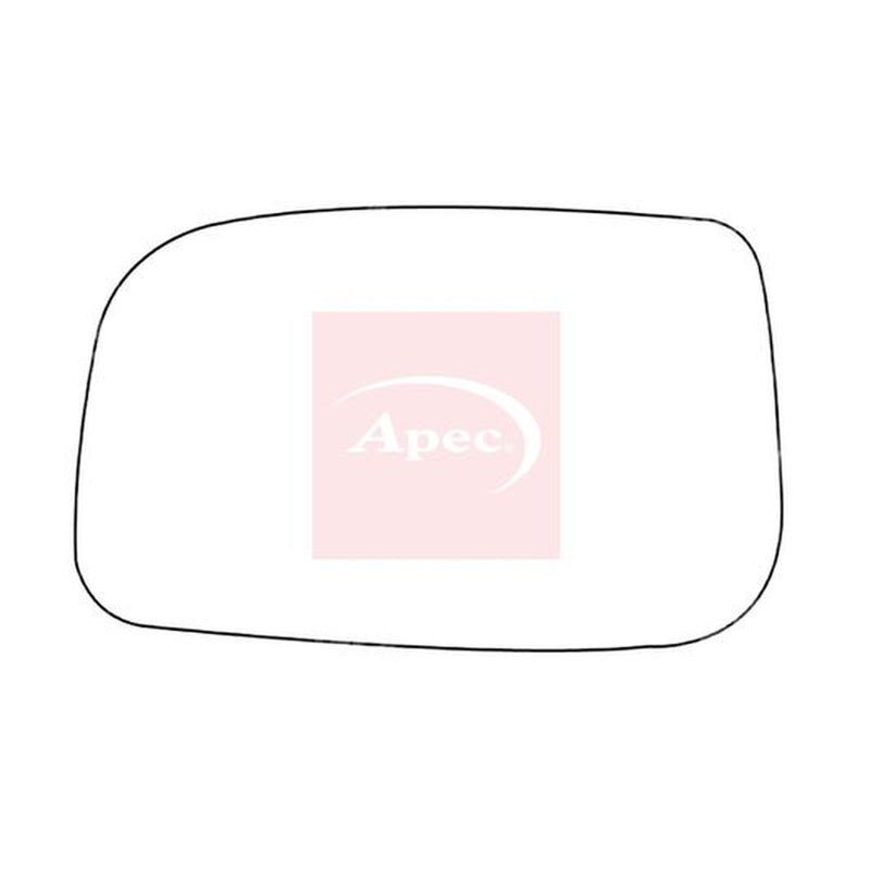 Apec Exterior Wing Mirror Glass Left AMS2191