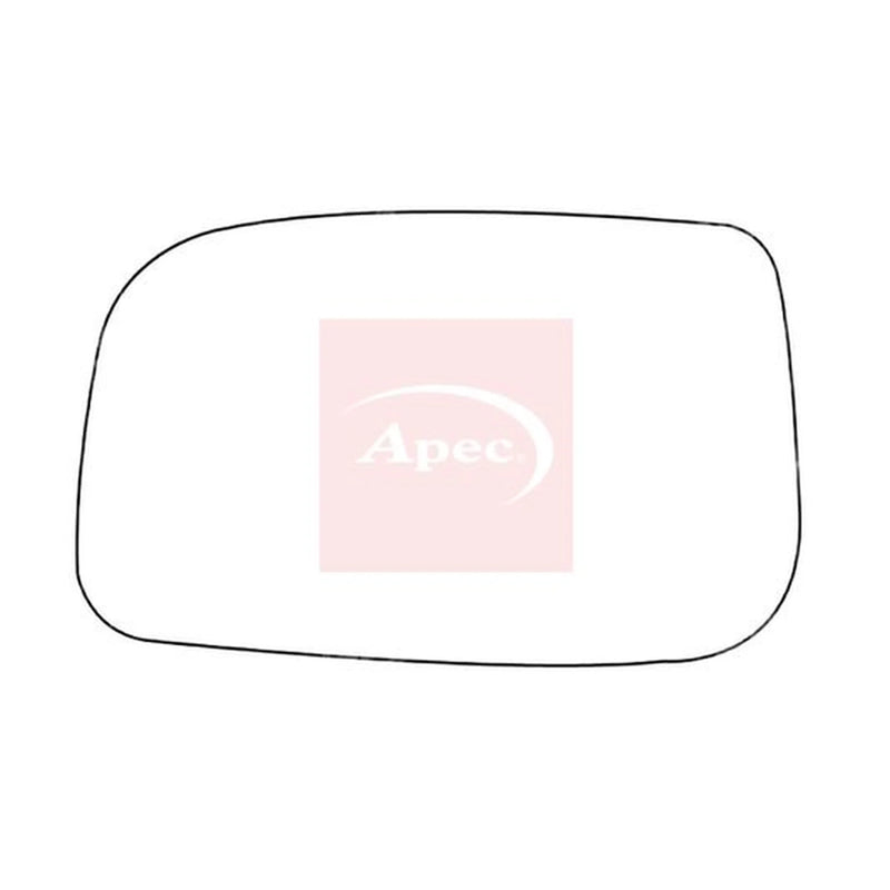 Apec Exterior Wing Mirror Glass Left AMS2191