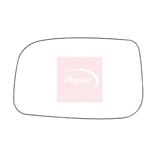 Apec Exterior Wing Mirror Glass Left AMS2191