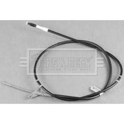 Borg & Beck Handbrake Cable Left Rear BKB3821