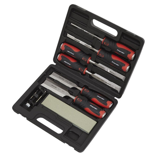 Sealey Hammer-Thru Wood Chisel 8pc Set AK9240 Sealey  - Town Parts