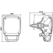 Hella Headlight Headlamp T4W Left 1LA 328 450-311