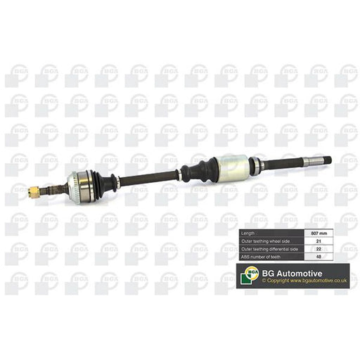 BGA CV Drive Shaft Driveshaft Front Right DS1416RA