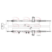 Apec Handbrake Cable Centre CAB1869