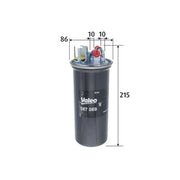 Valeo Fuel Filter Element 587069