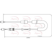 Apec Handbrake Cable Left Rear CAB1376