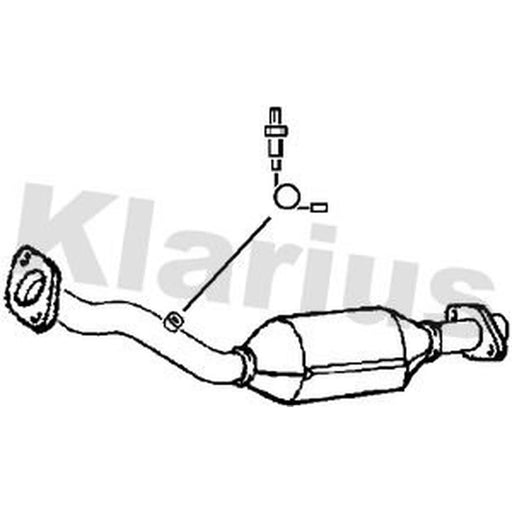 Klarius Catalyst Type Appr With Pipe 312036 20010JD200 312036