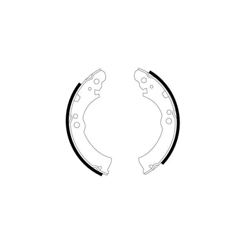 Textar Brake Shoe Set Axle Kit 91034200