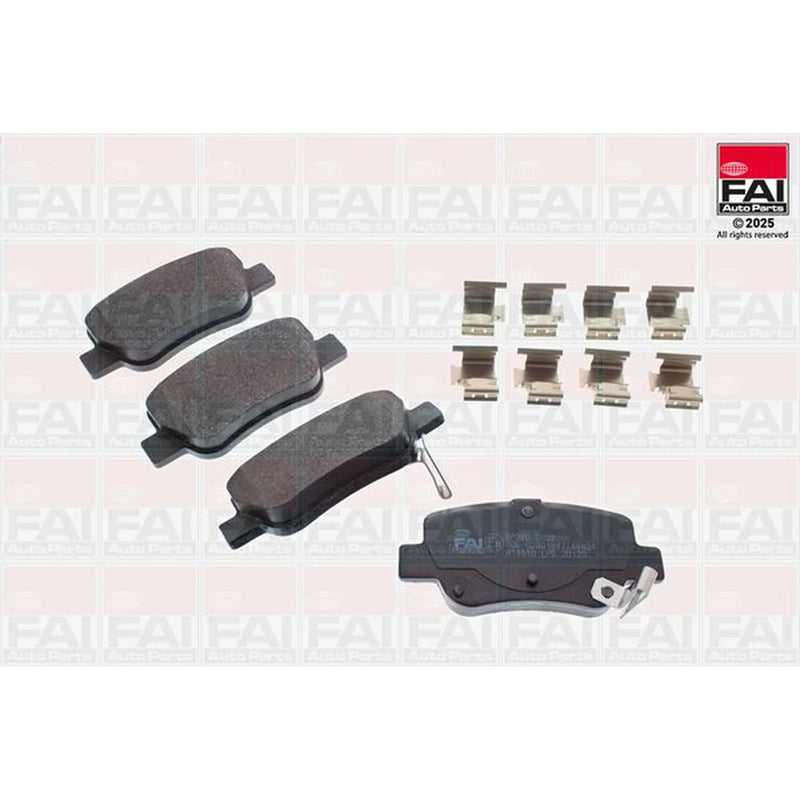 FAI Rear Brake Pad Set BP320