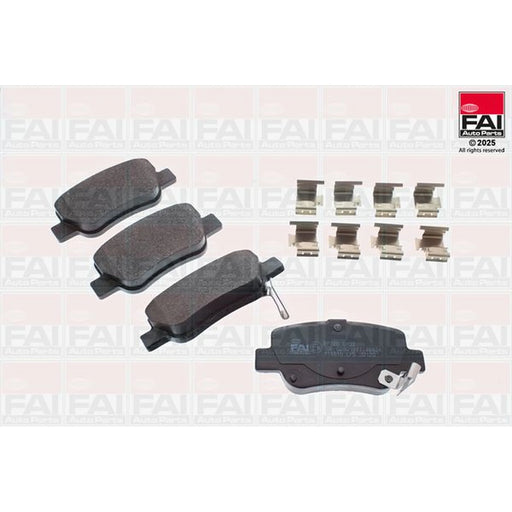FAI Rear Brake Pad Set BP320
