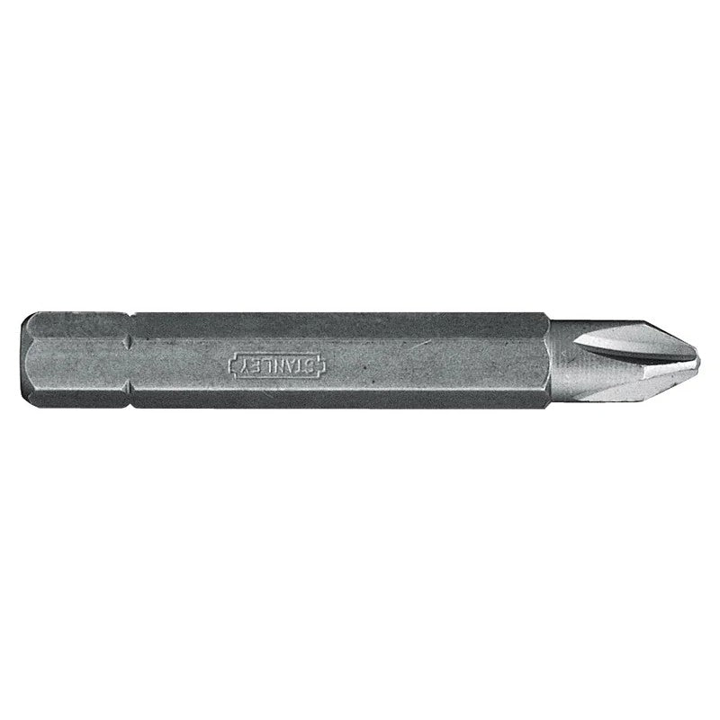 STANLEY® Hand Tools Phillips Bits PH2 x 50mm (Box 10) - 1-68-947