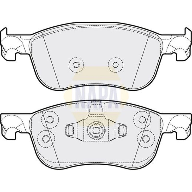 NAPA Front Brake Pad Set NBP1645
