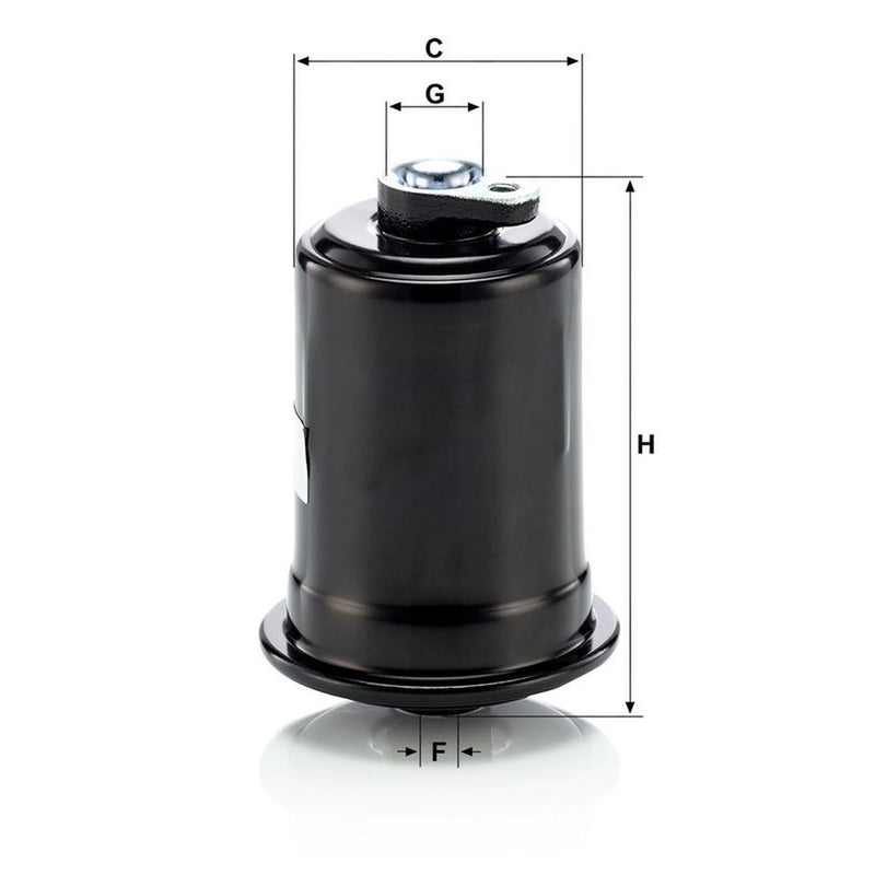 MANN-FILTER Fuel Filter Element WK 614/10 OE 3191127150 3191129000