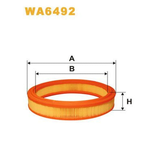 WIX Engine Air Filter WA6492