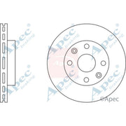 Apec 2 x Vented Front Brake Discs DSK2286
