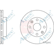 Apec 2 x Vented Front Brake Discs DSK2286