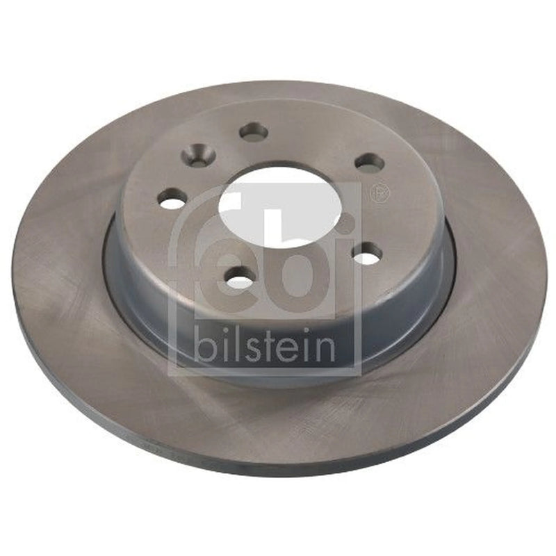 Febi 2 x Solid Rear Brake Discs 106490