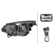 Hella Headlight Headlamp PY21W Right 1EL 009 449-021