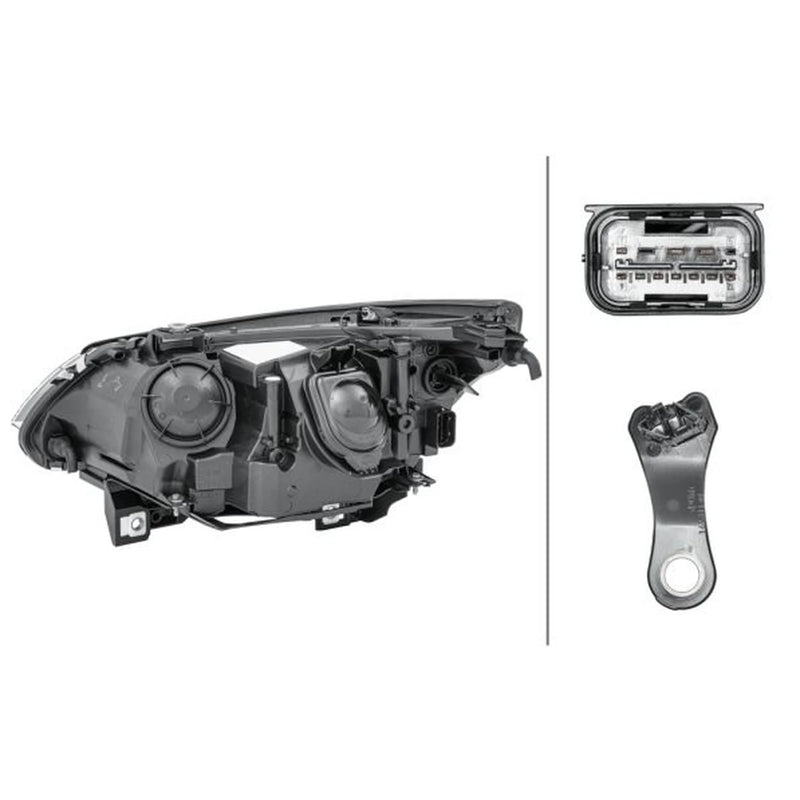 Hella Headlight Headlamp PY21W Right 1EL 009 449-021