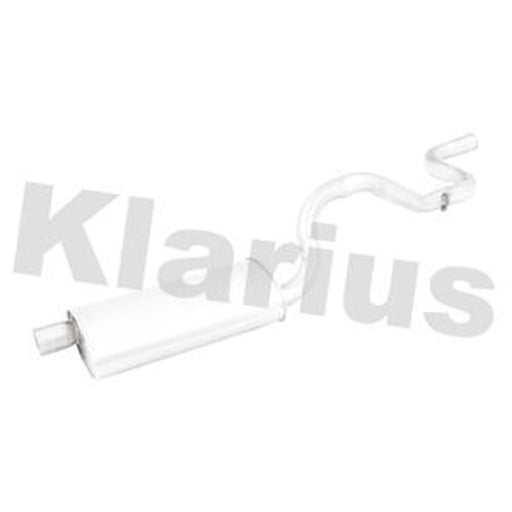 Klarius Box With Tail Pipe Rear FE538T