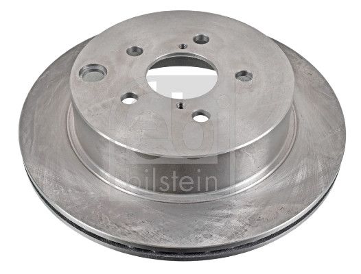 Febi 2 x Brake Disc Set Internally Vented Rear
