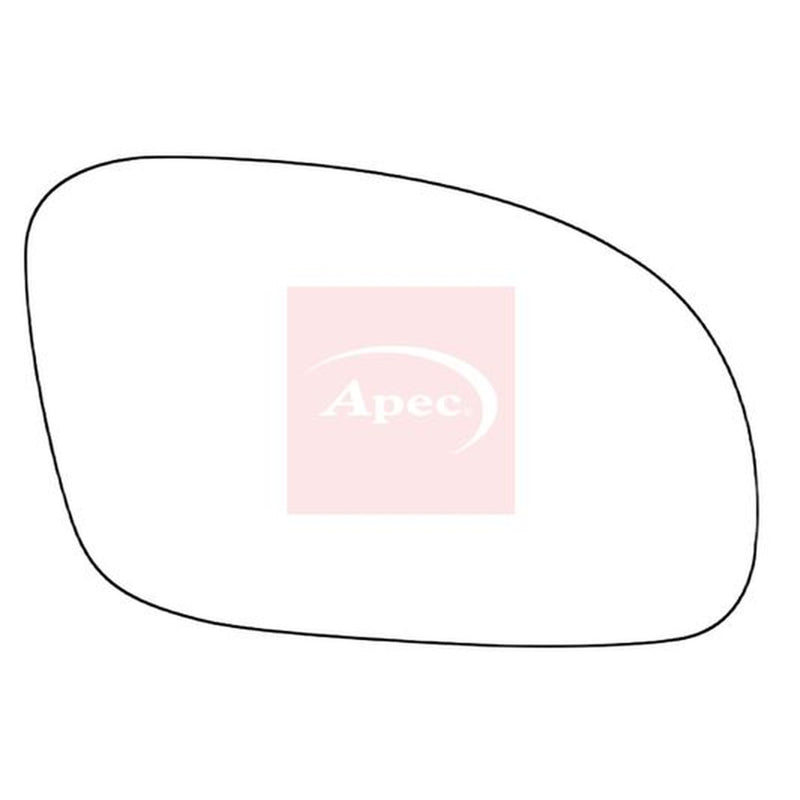 Apec Exterior Wing Mirror Glass Right AMS2050