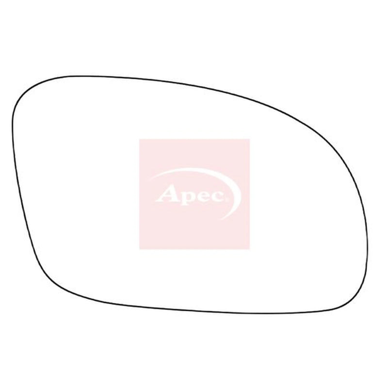 Apec Exterior Wing Mirror Glass Right AMS2050