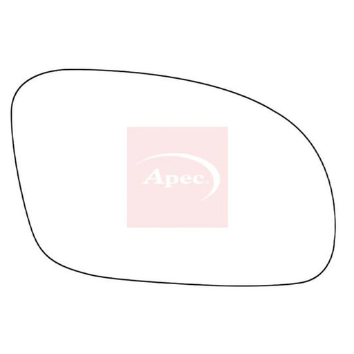 Apec Exterior Wing Mirror Glass Right AMS2050