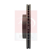 Apec 2 x Vented Front Brake Discs SDK6120
