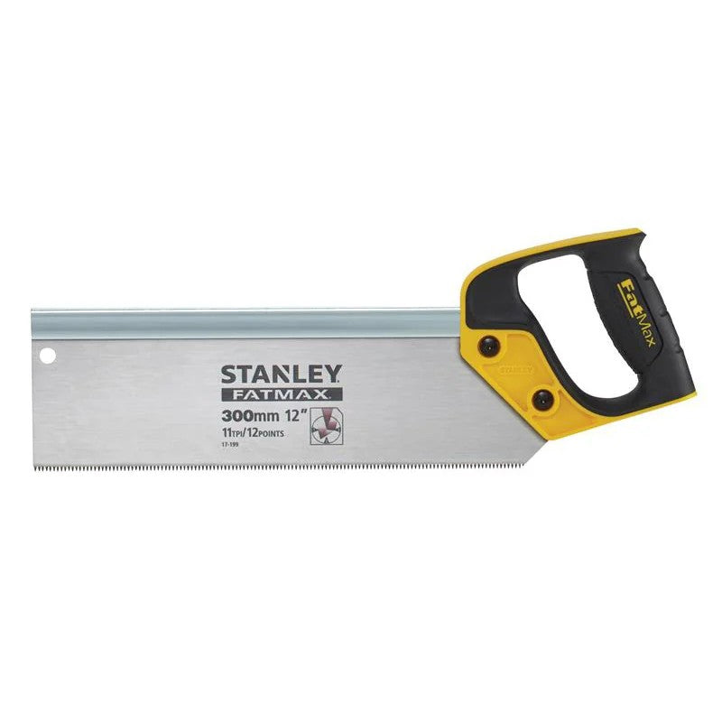 STANLEY® Hand Tools FatMax® Tenon Back Saw 300mm (12in) 11 TPI - 2-17-199