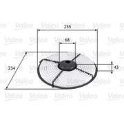 Valeo Engine Air Filter 585704